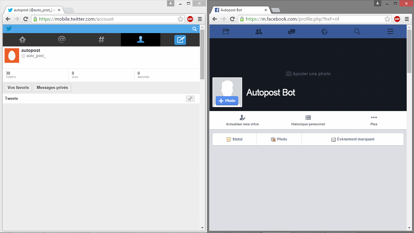 Essai de l'installation, 30 Juin 2015