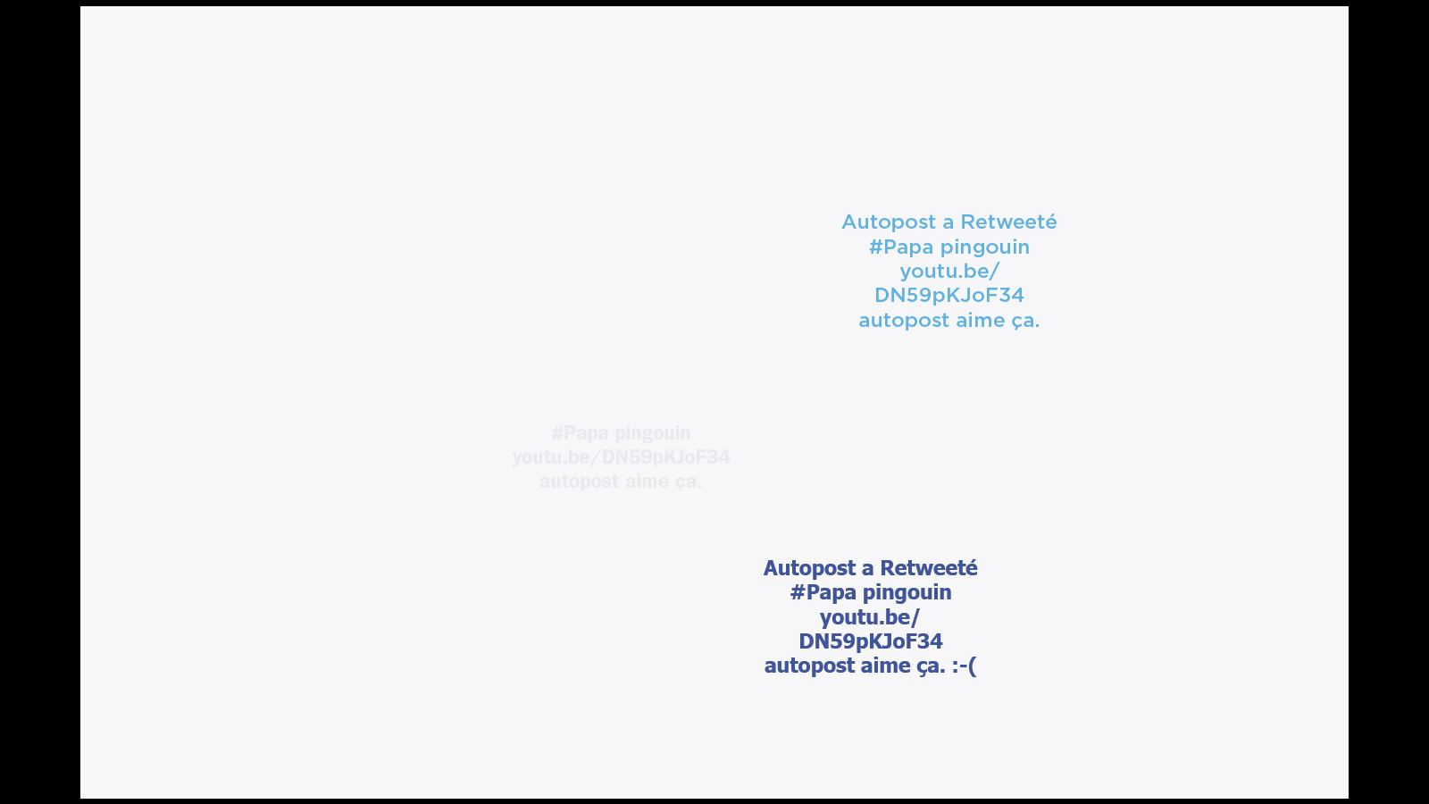 Expérimentation Information flow
