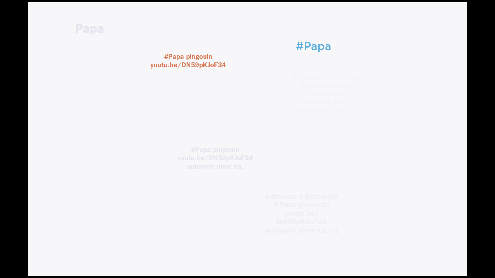 Expérimentation Information flow
