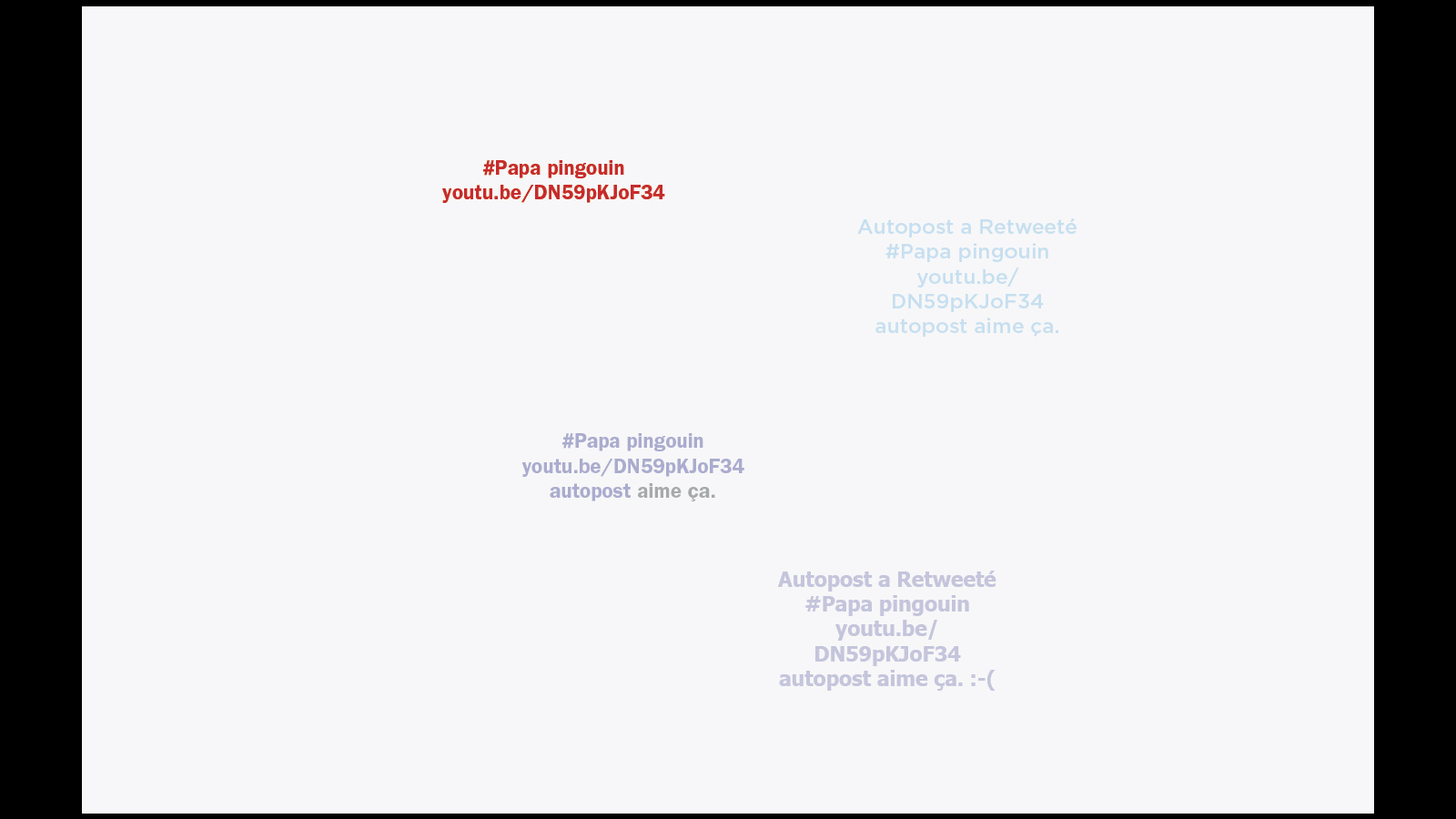 Expérimentation Information flow
