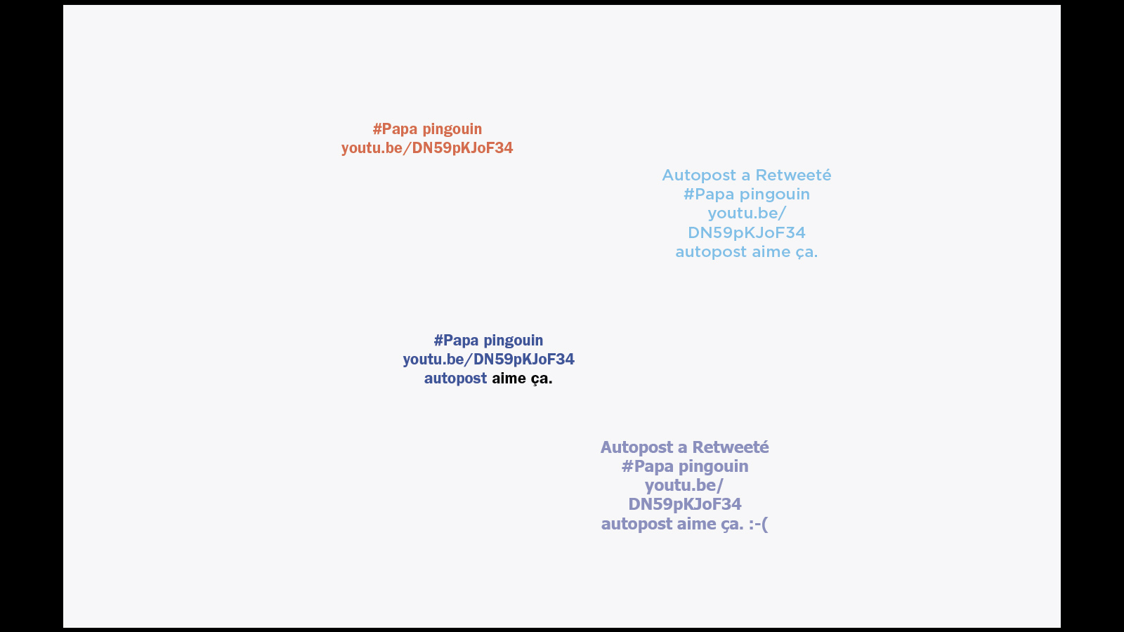 Expérimentation Information flow