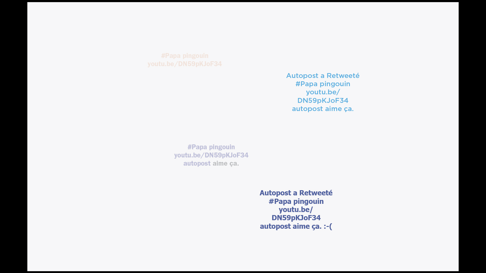 Expérimentation Information flow