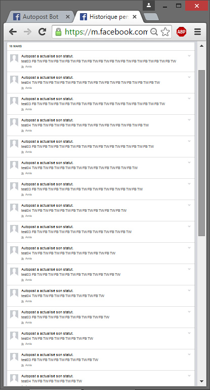 Expérimentation Automatic dance