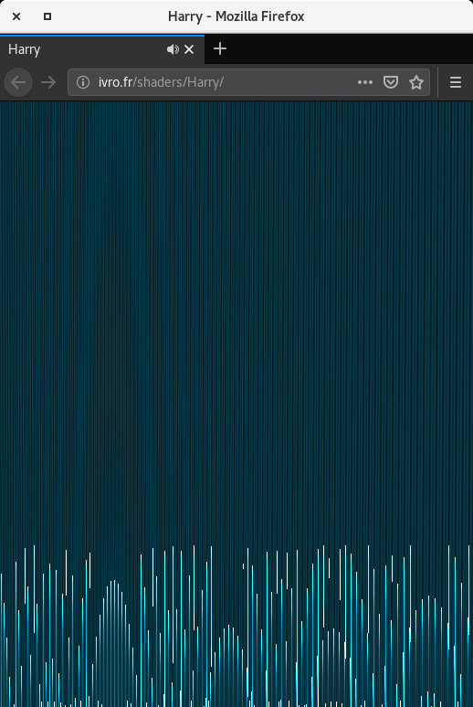 Expérimentation shaders card, 2018